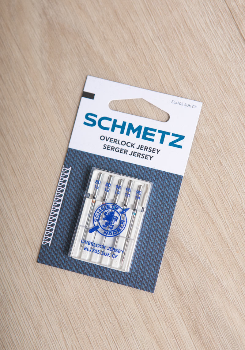 Pack of 5 Schmetz 80/90 Overlock Needles for Overlocker