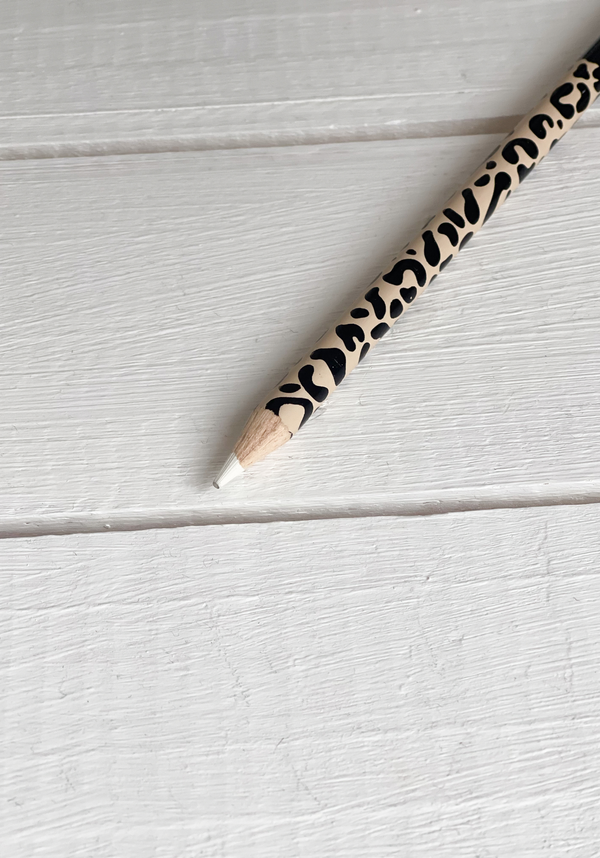 Leopard BOHIN white chalk pencil - 17 cm