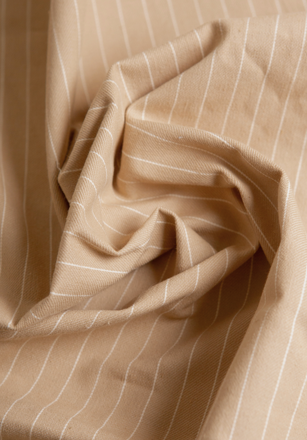 Parade Camel cotton jacquard fabric