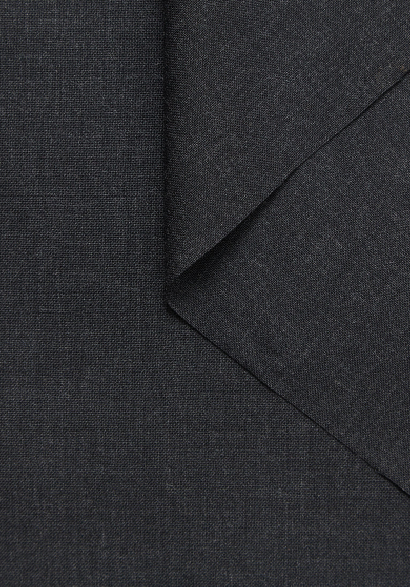 Tailored wool fabric 100% wool Anthracite