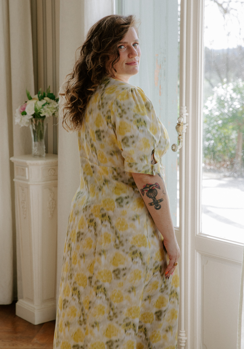 Rosalie dress sewing pattern - Pouch pattern