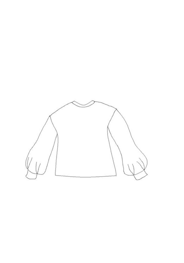 Granite Sweatshirt Sewing Pattern / PDF (A4, A3, A0, US Letter) - Frames, Layers by Size, Video Projection