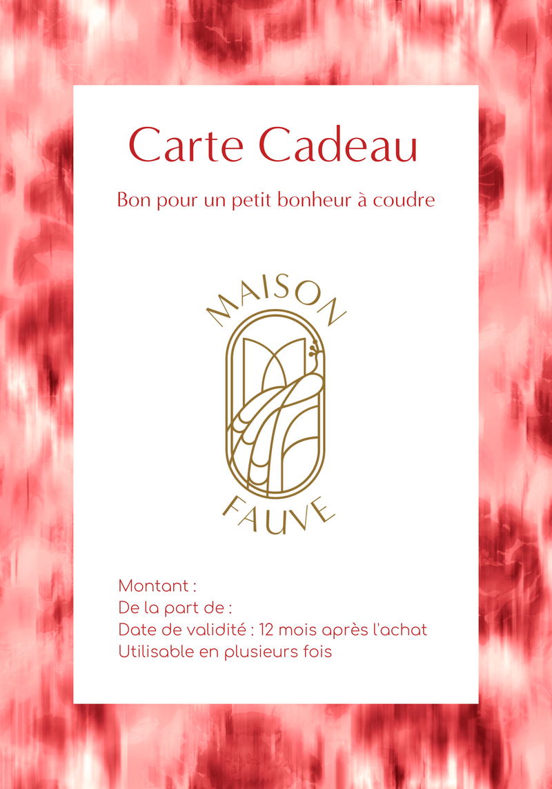 Maison Fauve Couture Gift Card