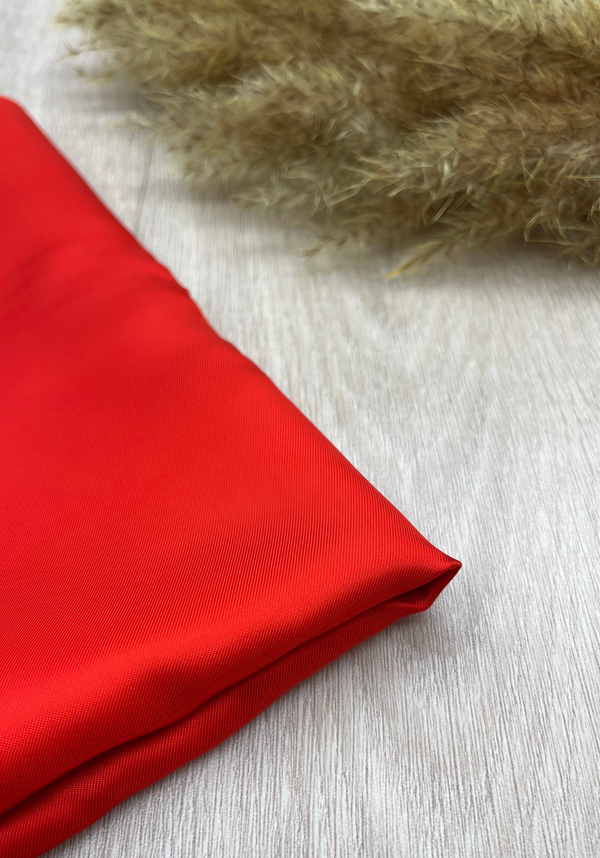 COUPONS - Lining fabric for coat and jacket - Red