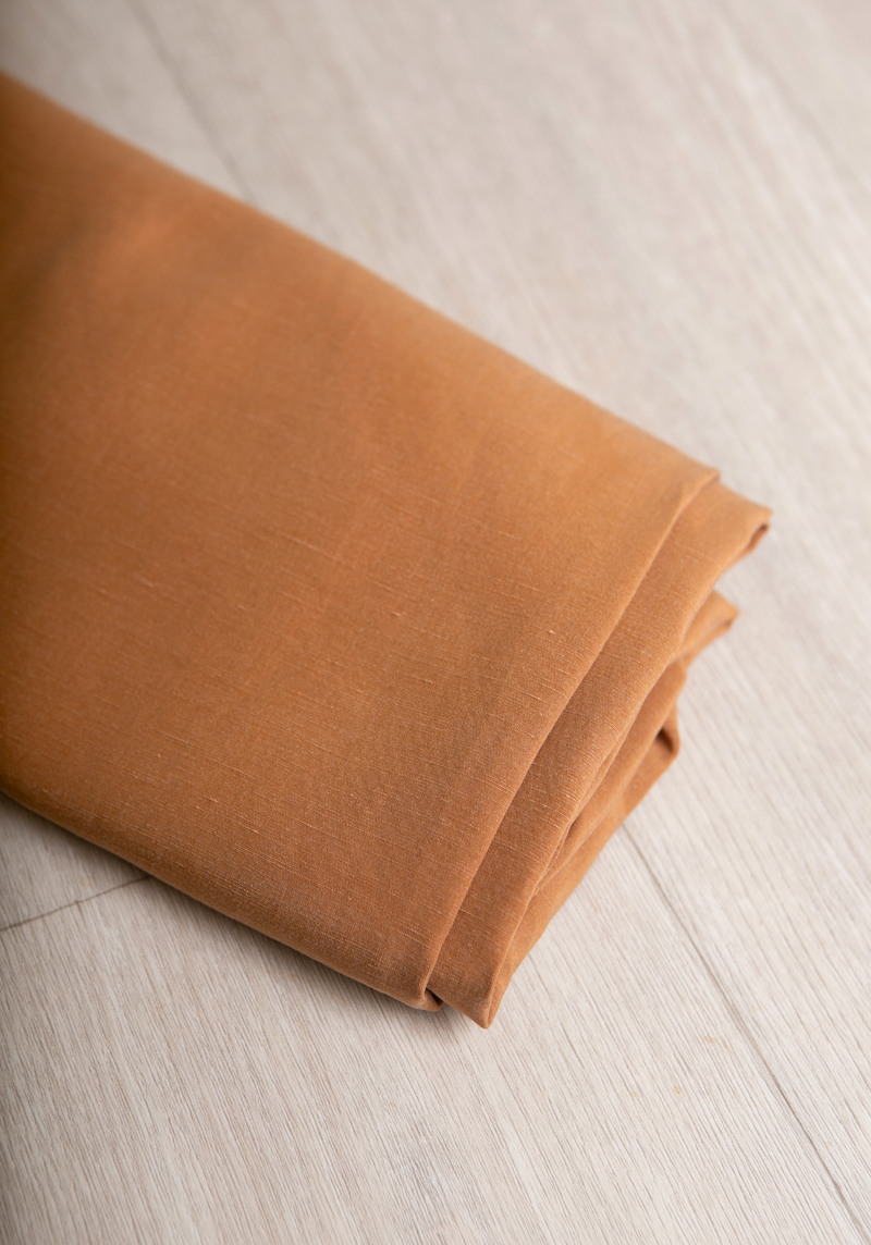 Tissu doupion de tencel, lin et coton - Plusieurs couleurs