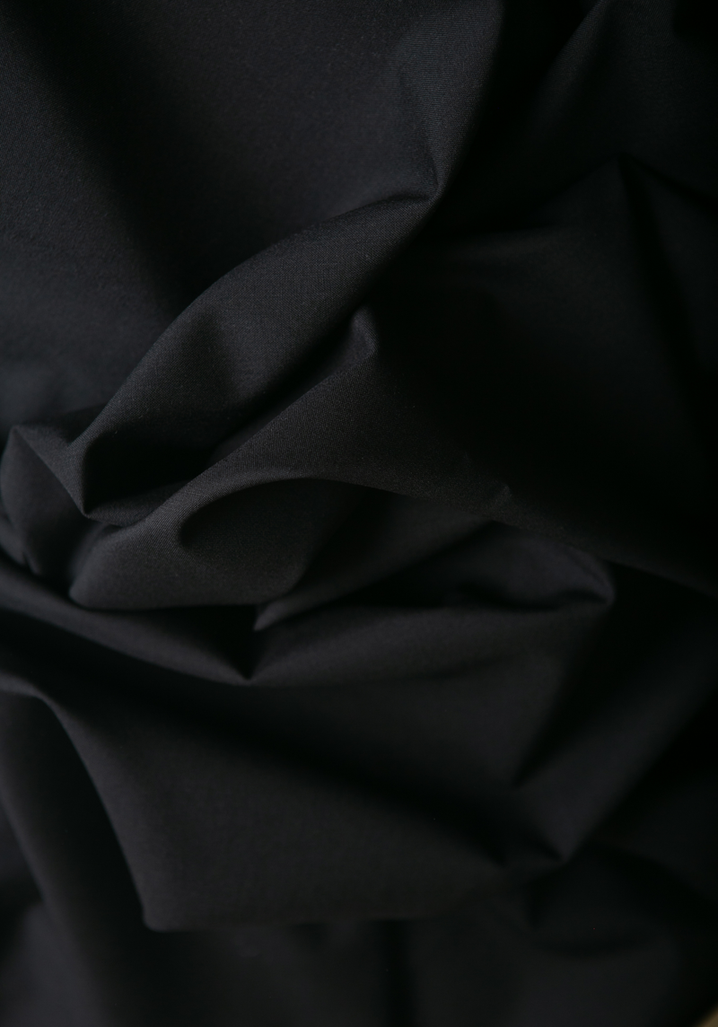 Tissu lainage tailleur 100% laine Noir